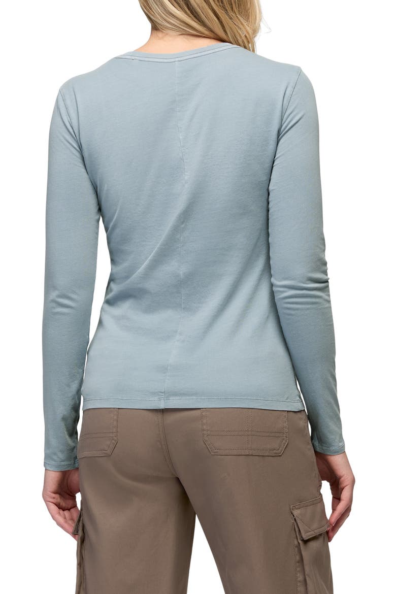 Everyday Long Sleeve T-Shirt, Alternate, color, GLACIER SKIES