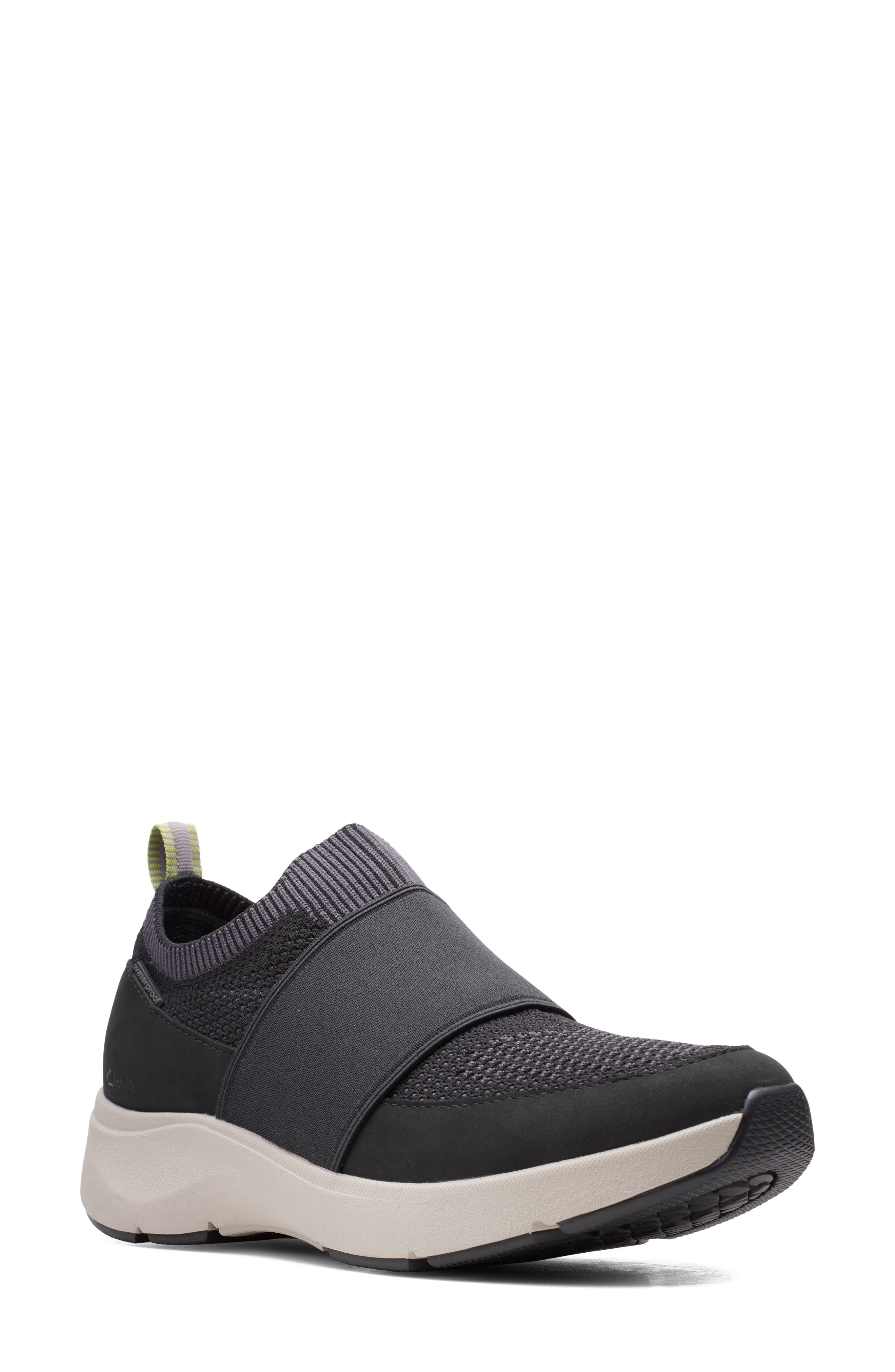 Clarks<sup>®</sup> Wave 2.0 Step Waterproof Sneaker, Main, color, 
