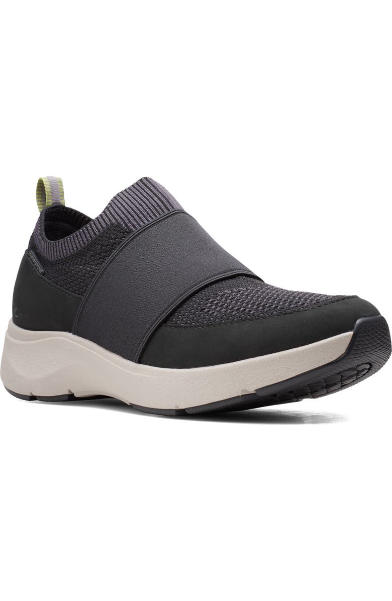 Clarks<sup>®</sup> Wave 2.0 Step Waterproof Sneaker, Main, color,