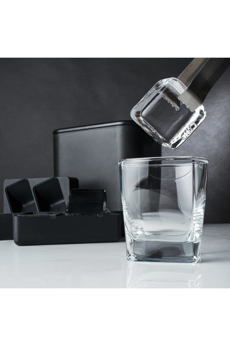 Glacier Rocks Clear Ice Maker, Alternate, color, Black