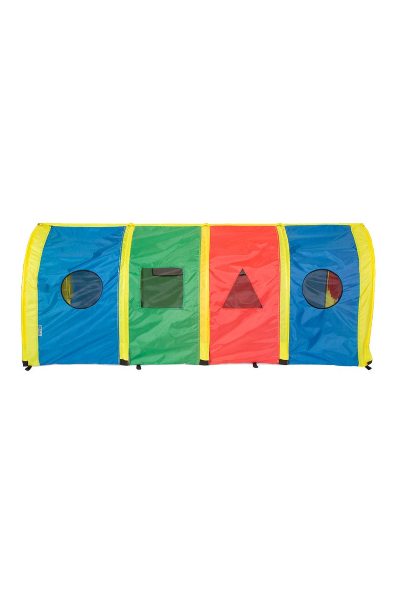 Super Sensory 6-Foot Walk-Through Tunnel, Alternate, color, RED BLUE GREEN YELLOW