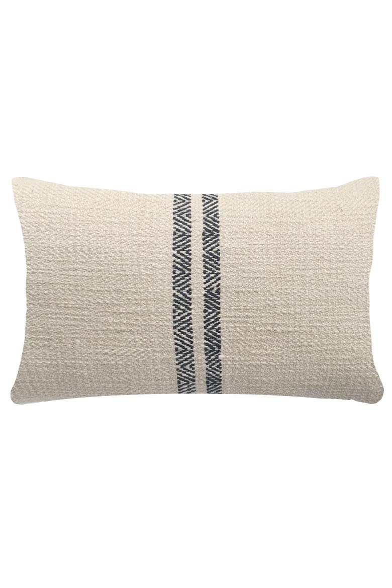 Hugh Lumbar Pillow - Cover + Insert, Main, color, Cream