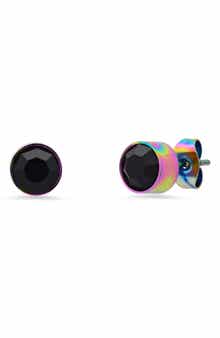 HMY Jewelry Stainless Steel Stud Earrings
