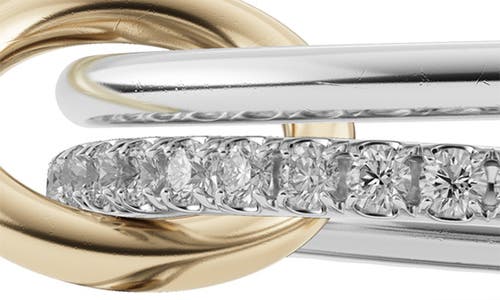 Spinelli Kilcollin Sonny Linked Diamond Ring In Metallic