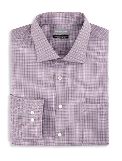 Big & Tall Performance Plaid Dress Shirt