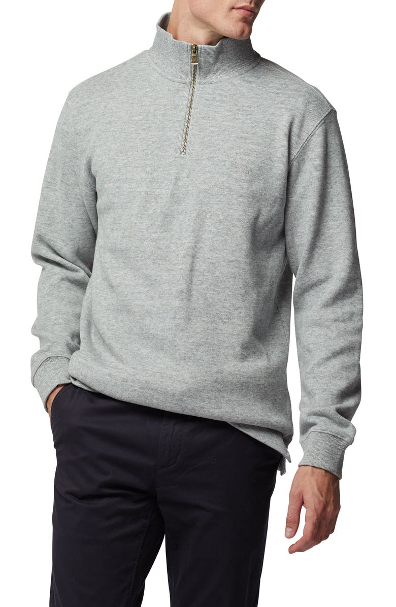 Rodd & Gunn Alton Ave Regular Fit Pullover Sweatshirt, Main, color, Fog