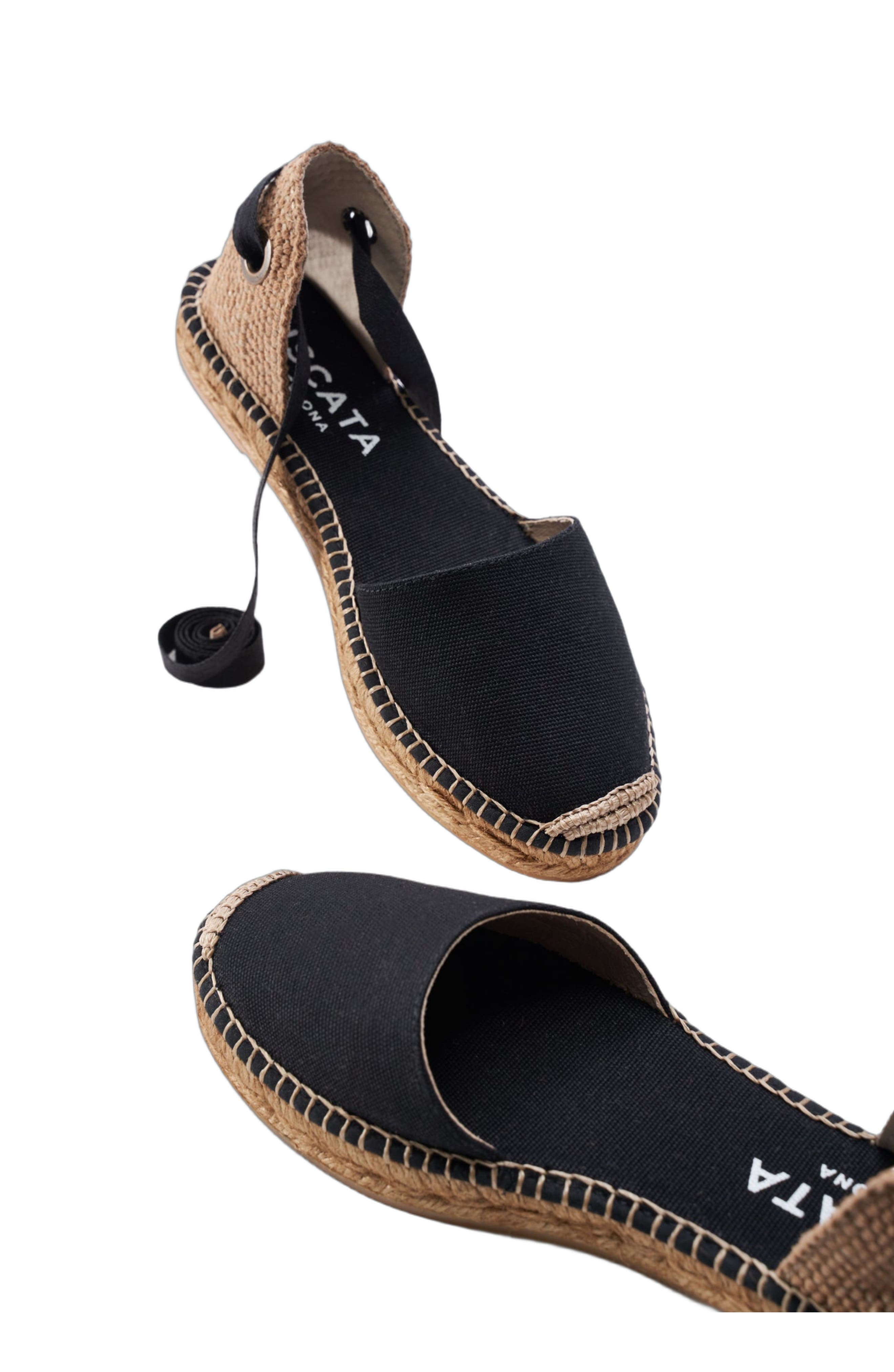VISCATA Candell Canvas Espadrille Flats, Alternate, color, 