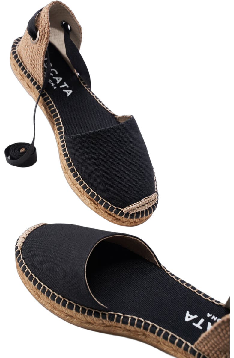VISCATA Candell Canvas Espadrille Flats, Alternate, color,