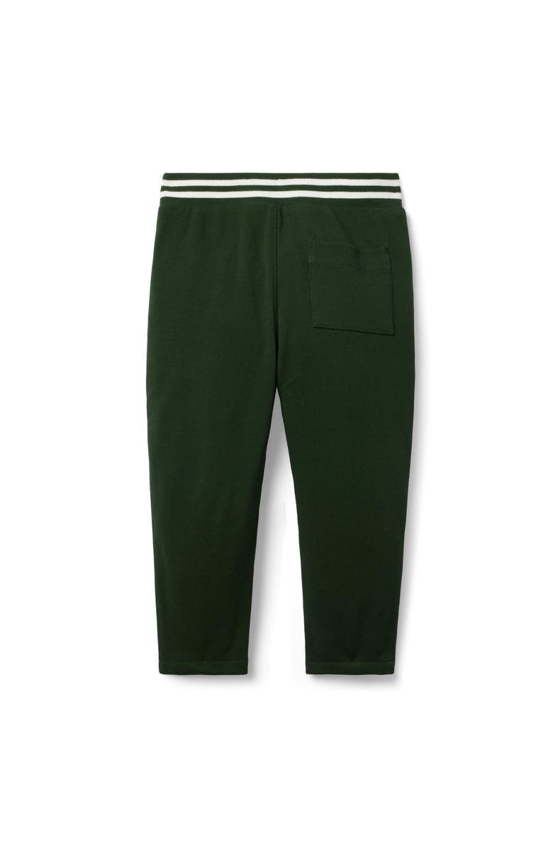 Janie and Jack The Pique Pintuck Jogger, Alternate, color, Green