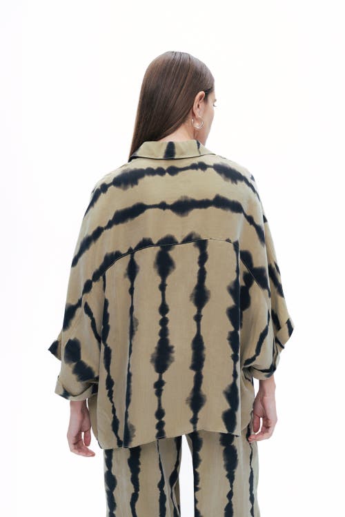 NOCTURNE NOCTURNE FLOWY PRINTED SHIRT 