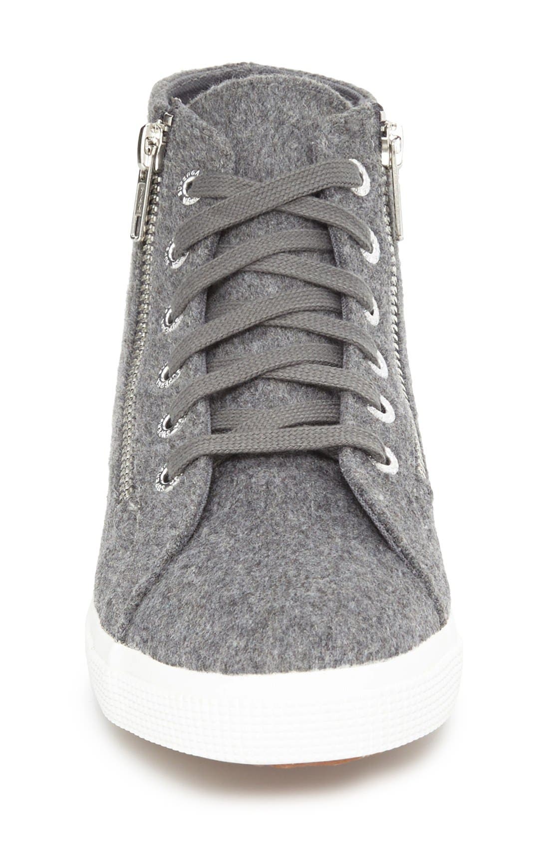 2224 High Top Sneaker, Alternate, color, GREY PEARL