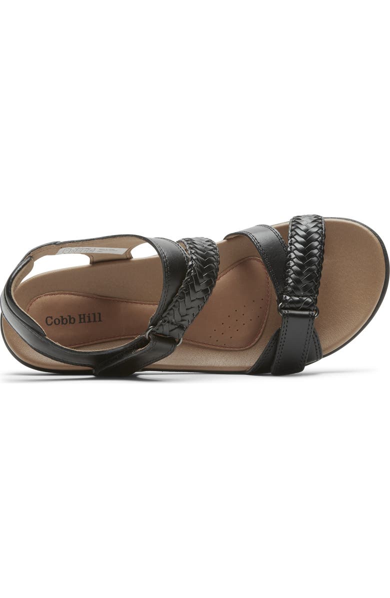 Rockport Cobb Hill Rubey Woven Strap Sandal, Alternate, color,