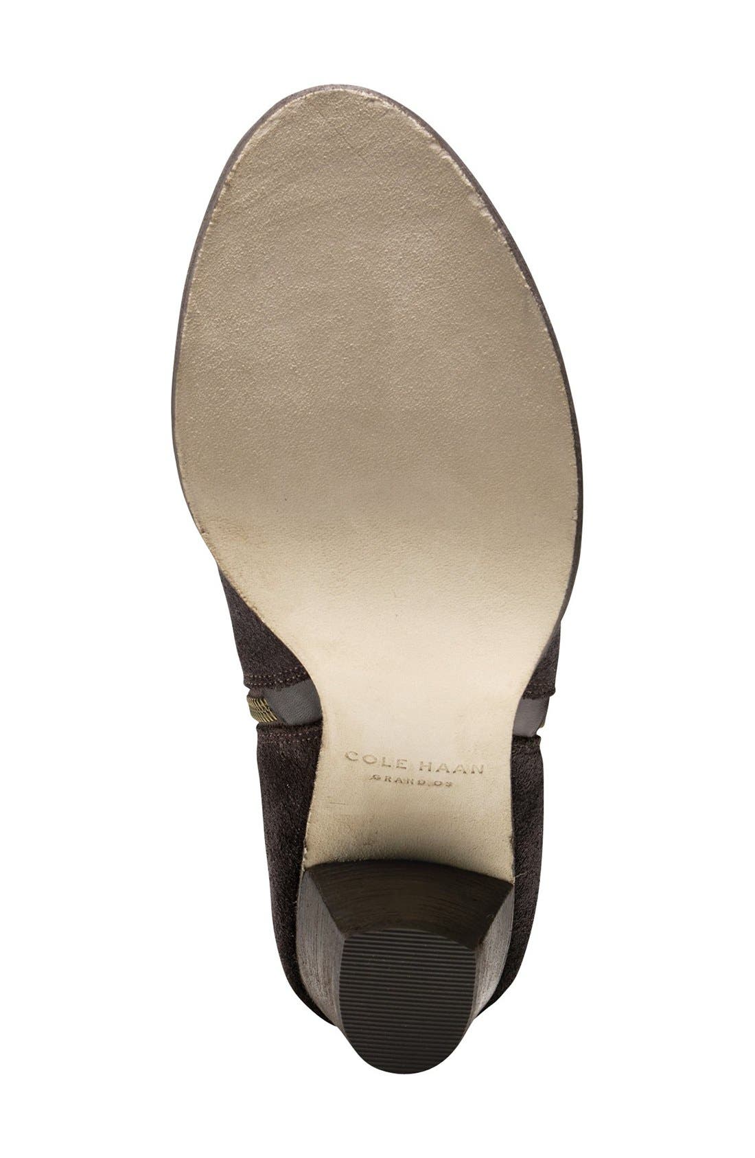 'Hayes' Bootie, Alternate, color, JAVA SUEDE