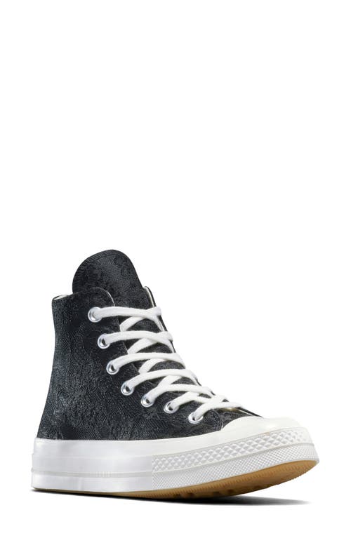 Converse Chuck 70 High Top Sneaker In Black/total Eclipse/egret