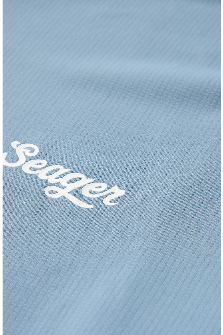Escala Performance Hooded Sunshirt, Alternate, color, FADED DENIM