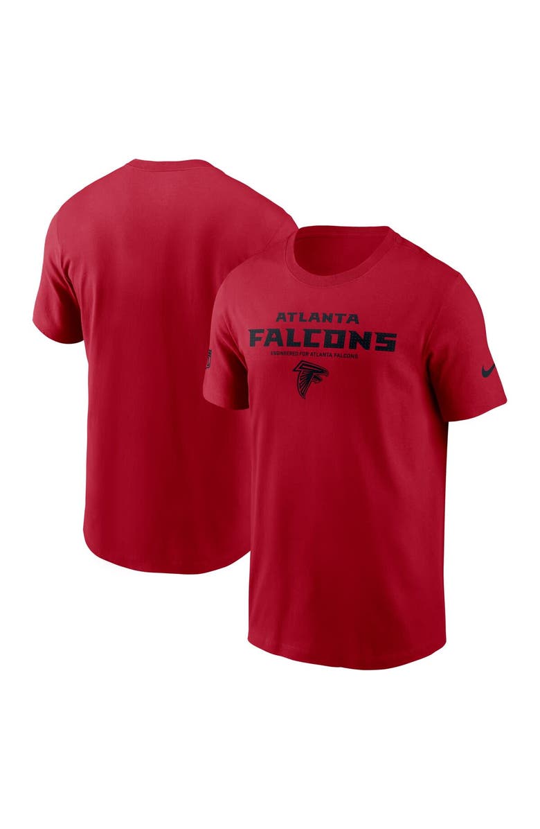 Nike Men's Nike Red Atlanta Falcons Sideline Performance T-Shirt, Main, color, 