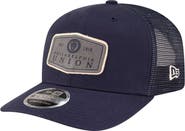 New Era Men's New Era Navy Philadelphia Union Labeled 9SEVENTY Trucker Stretch-Snap Adjustable Hat
