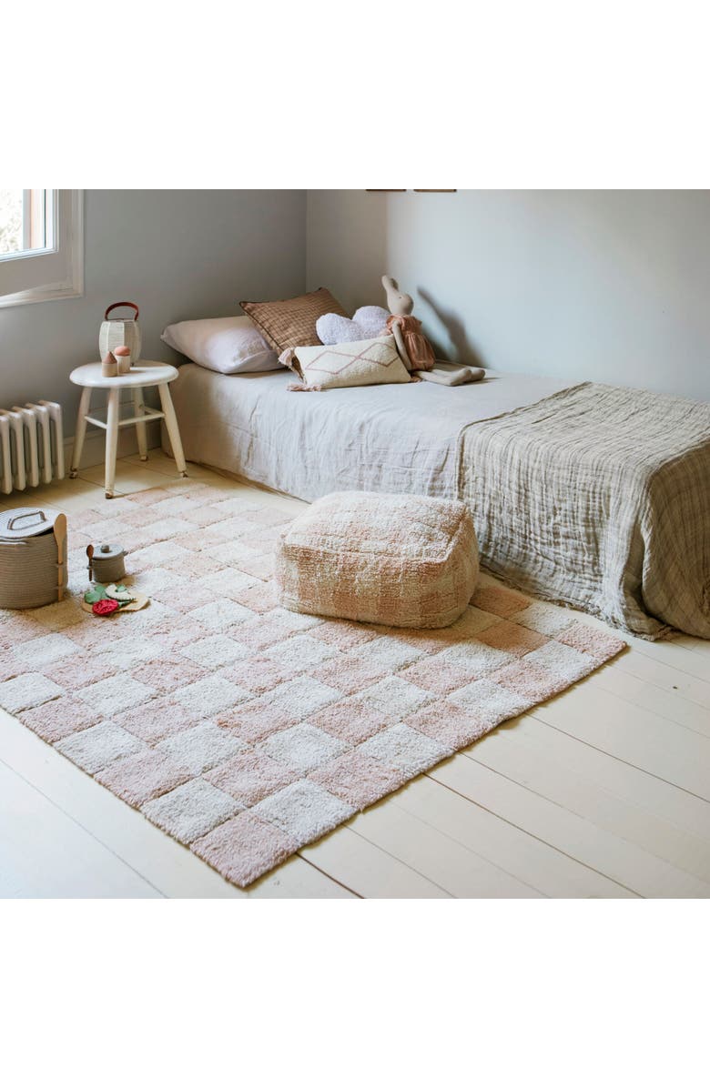 Lorena Canals Washable Rug Kitchen, Alternate, color, Natural, Rose