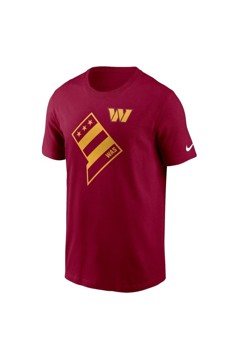 Men's Nike Burgundy Washington Commanders Local Essential T-Shirt, Alternate, color, Burgundy