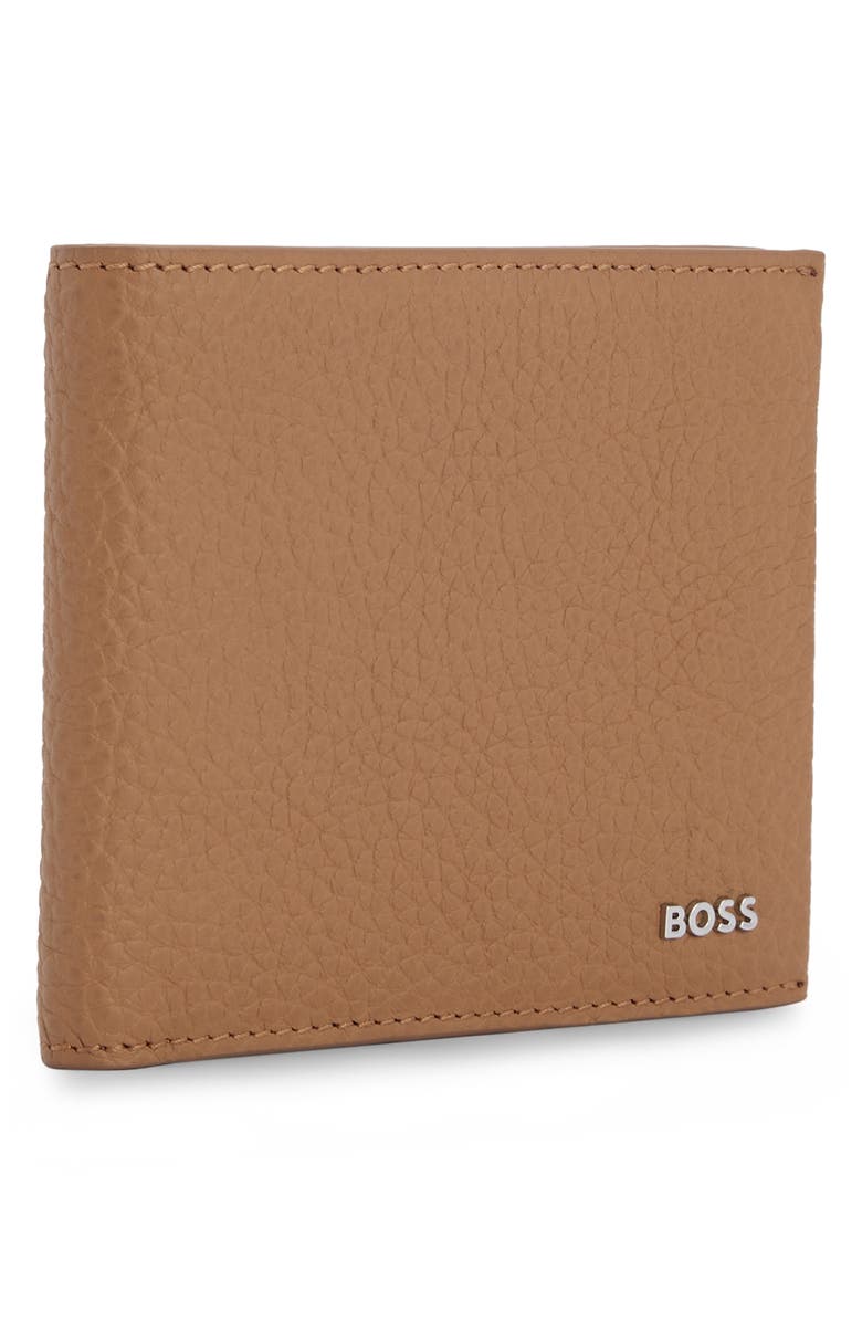 BOSS Crosstown Leather Bifold Wallet, Alternate, color, 