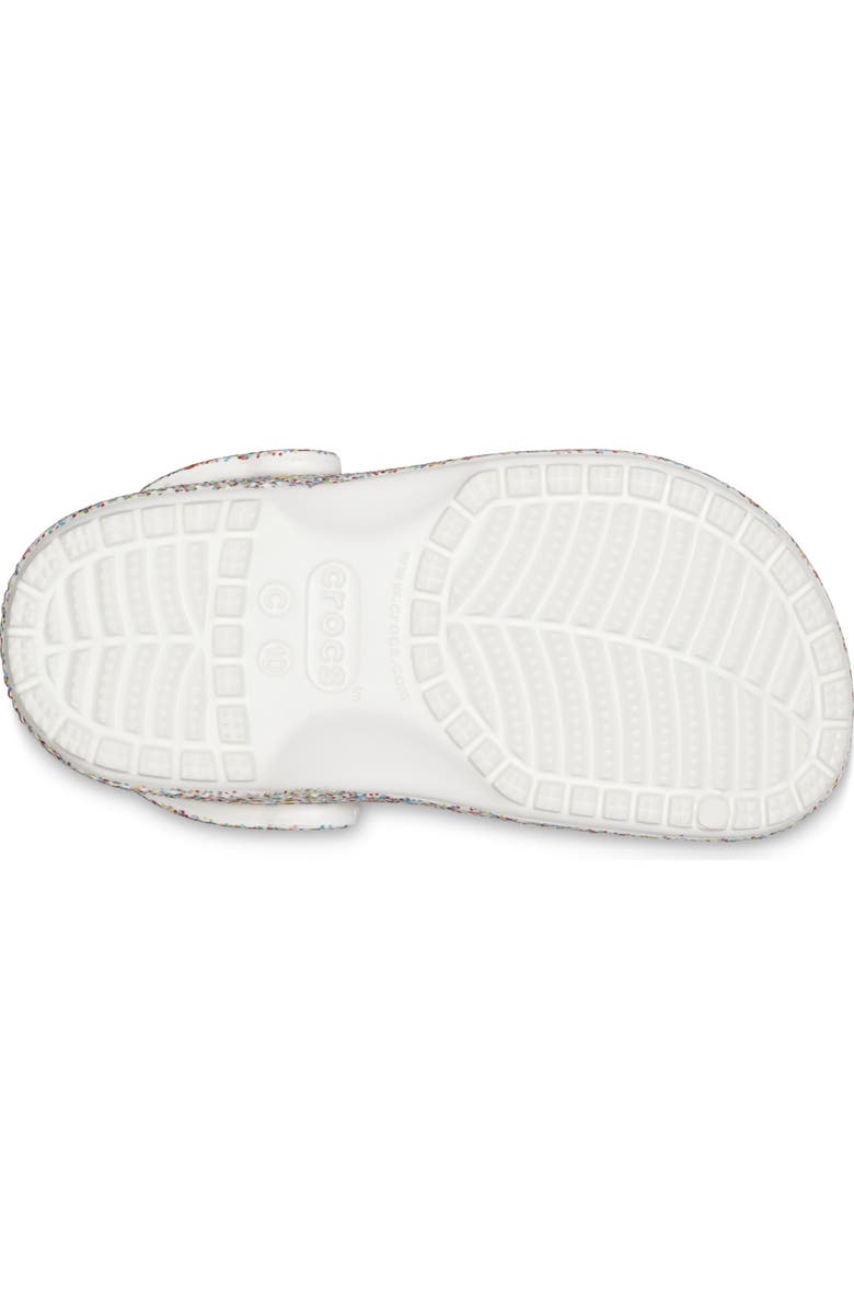 CROCS Kids' Classic Sprinkle Glitter Clog, Alternate, color,