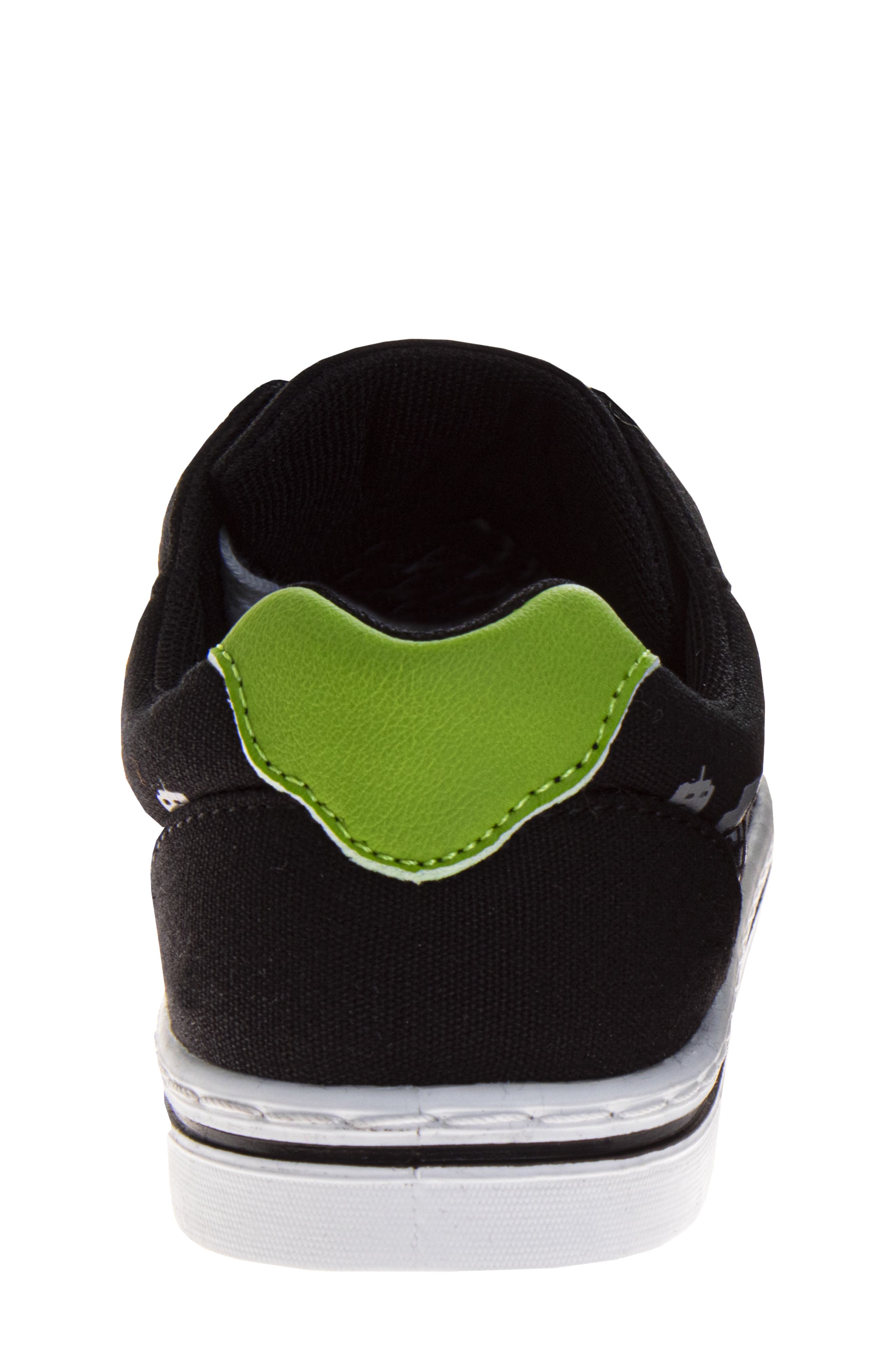 JOSMO Kids' Teenage Mutant Ninja Turtles Low Top Canvas Sneaker, Alternate, color, Black/ Gray