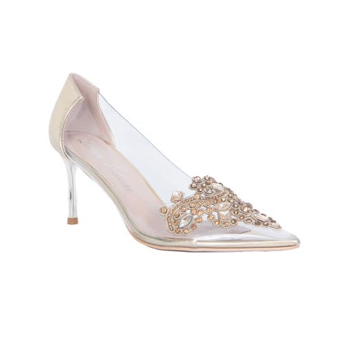 Lauren Lorraine Jamie Pump In Gold