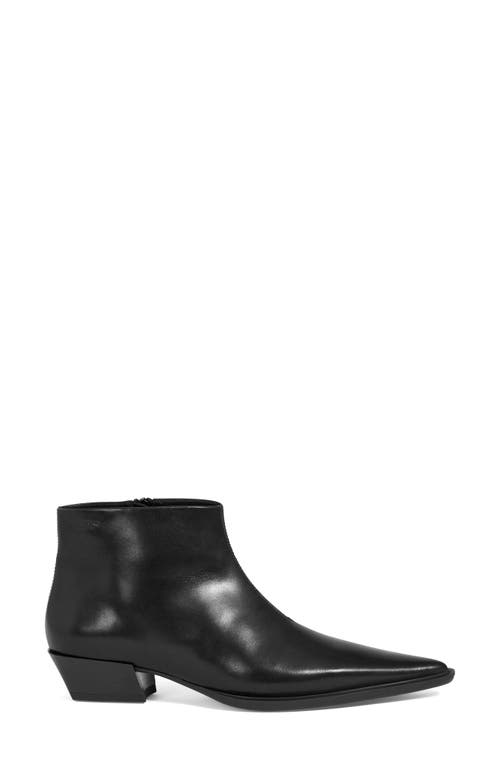 Shop Vagabond Shoemakers Cassie Pointed Toe Bootie In Black