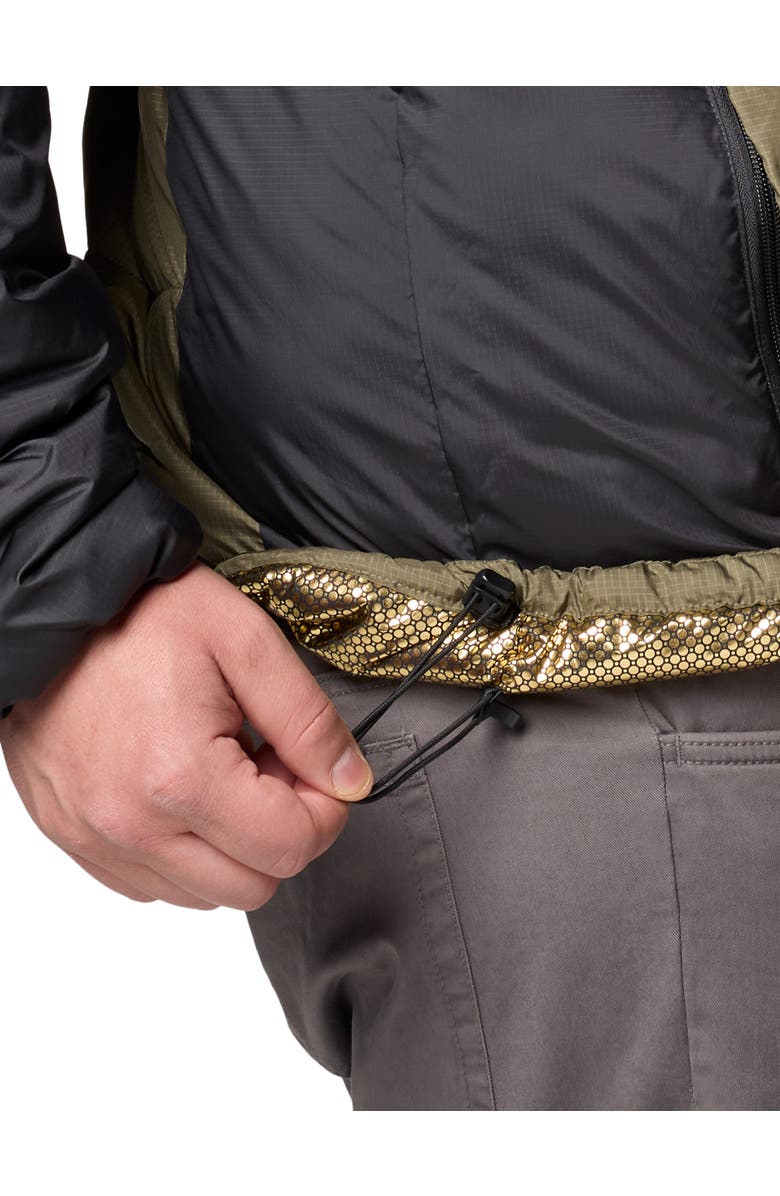 Columbia Big & Tall Labyrinth Loop II Hooded Jacket, Alternate, color, Stone Green