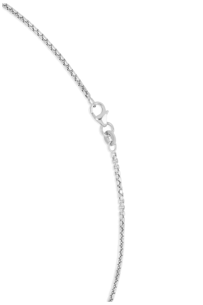 Men's 14K Rounded Box Chain Necklace (Online Trunk Show), Alternate, color, 14K WHITE GOLD
