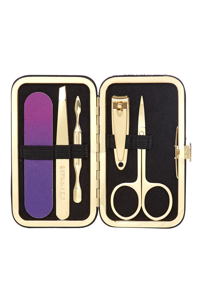 Bliss Purple + Gold Manicure Set (Nordstrom Exclusive), Main, color, PINK PURPLE - GOLD
