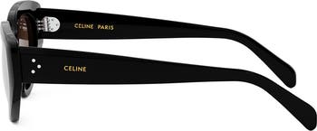 Bold 3 Dots 53mm Cat Eye Sunglasses