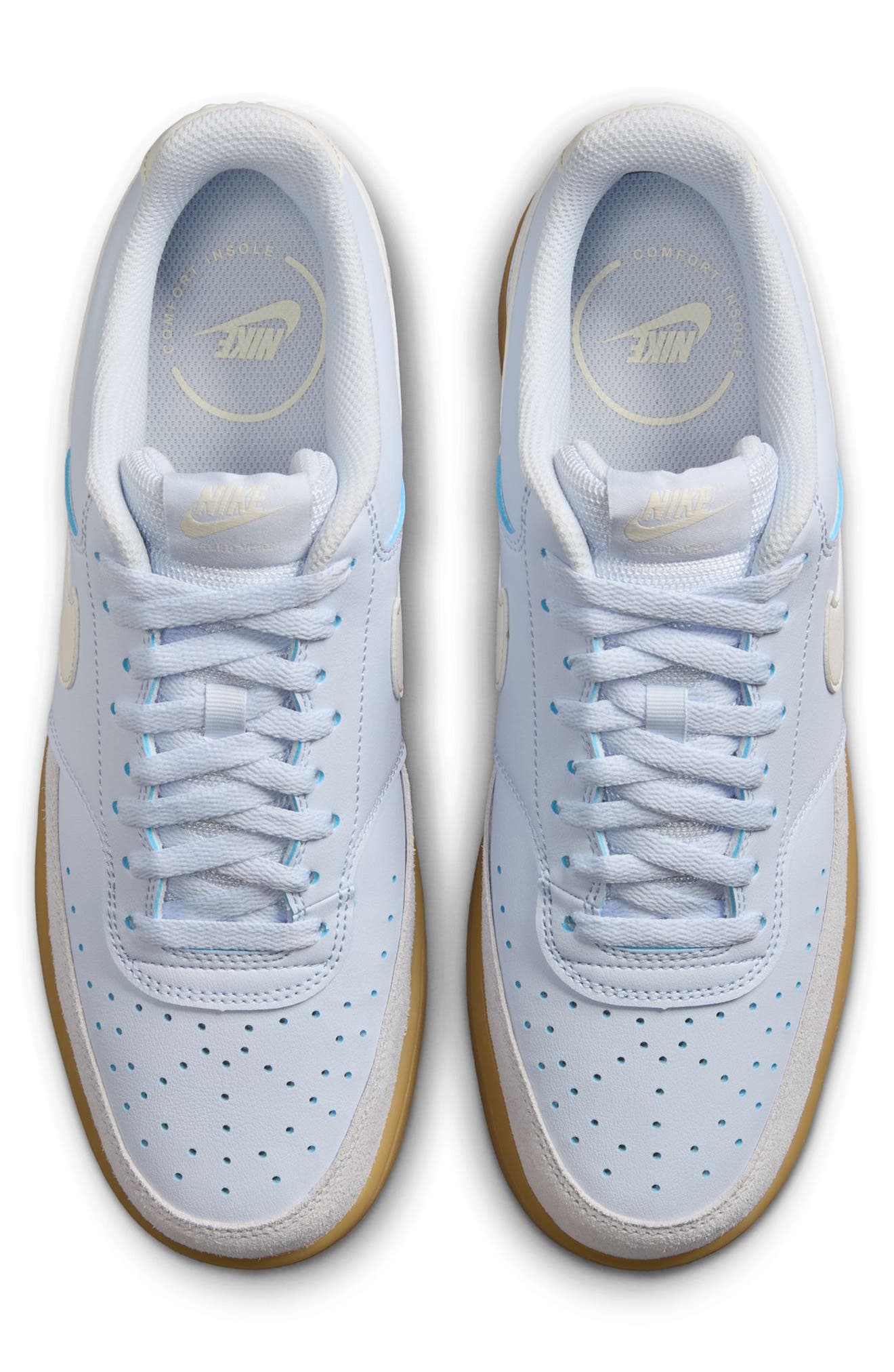 Court Vision Low Sneaker, Alternate, color, FOOTBALL GREY/ PALE IVORY