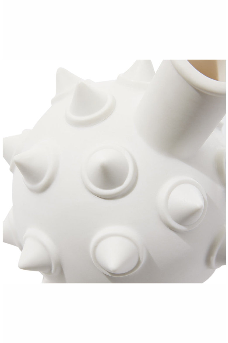 Charade Studded Bud Vase, Alternate, color, White
