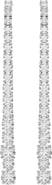 Swarovski Matrix Linear Drop Earrings