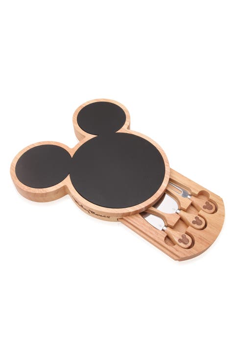 x Disney® Mickey Mouse Slate Cheese Board & Knives Set
