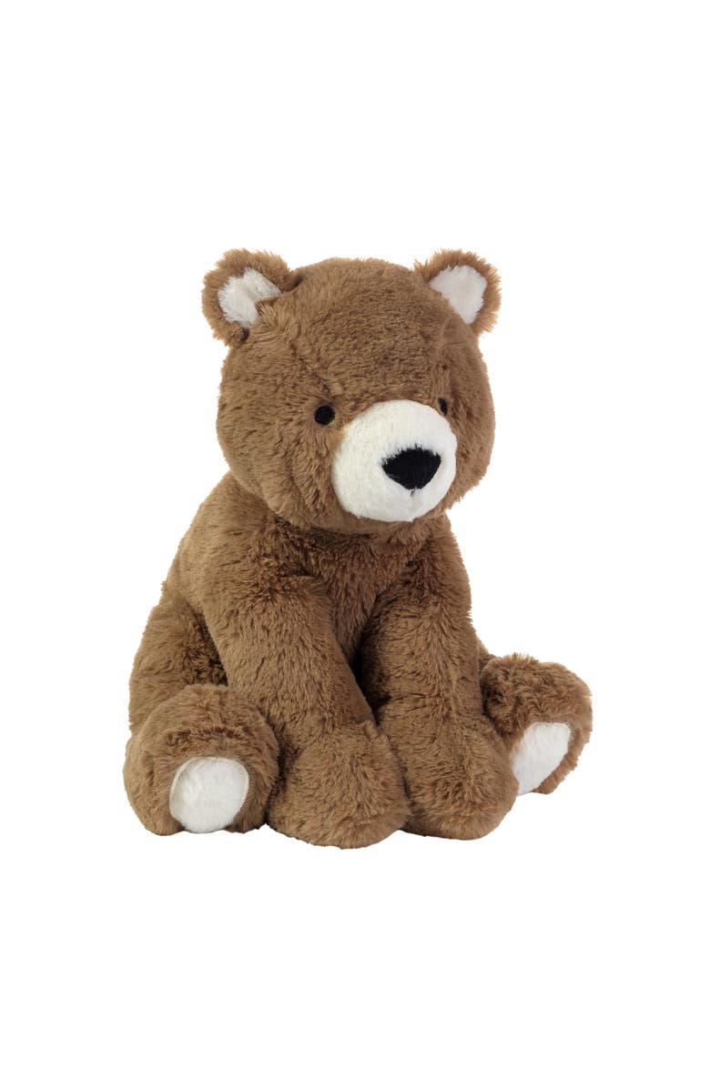 Lambs & Ivy Sierra Sky Plush Bear Stuffed Animal Toy Plushie - Wally, Alternate, color, Brown