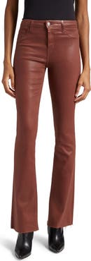 L'AGENCE Ruth High Waist Straight Leg Pants