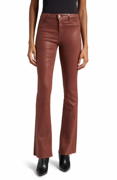 L'AGENCE Ruth High Waist Straight Leg Pants