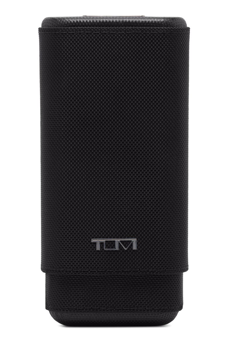 Leather Cigar Case, Main, color, BLACK