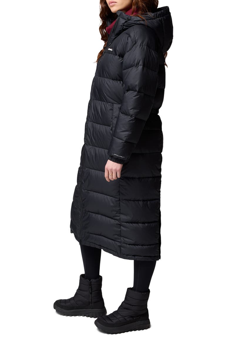 Pike Lake III Water Repellent Insulated Recycled Polyester Puffer Coat, Alternate, color, BLACK 010