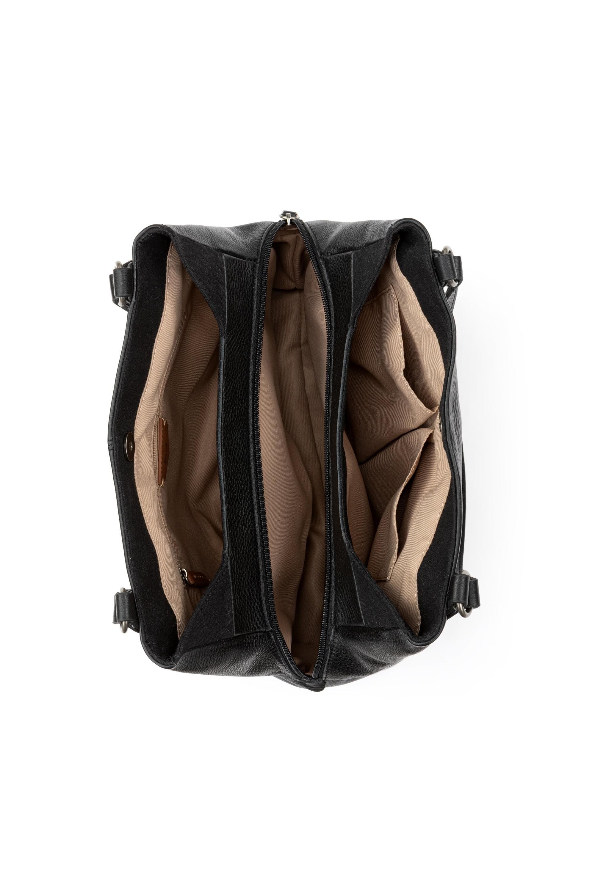 The Sak Melrose Satchel Bag, Alternate, color, Black