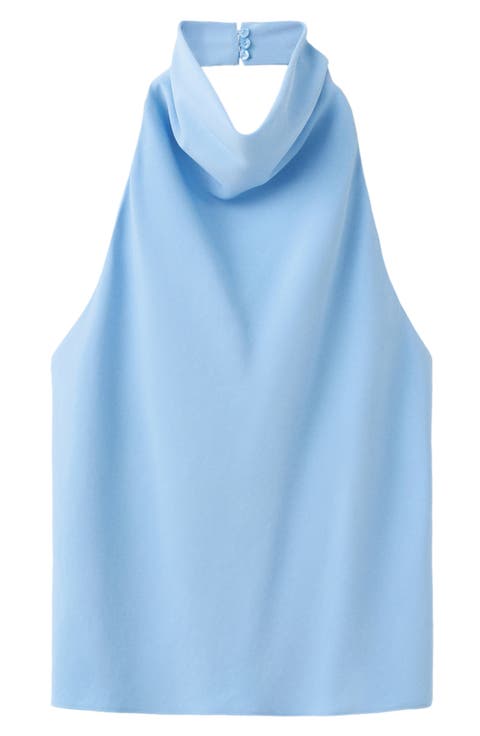 Draped Halter Top
