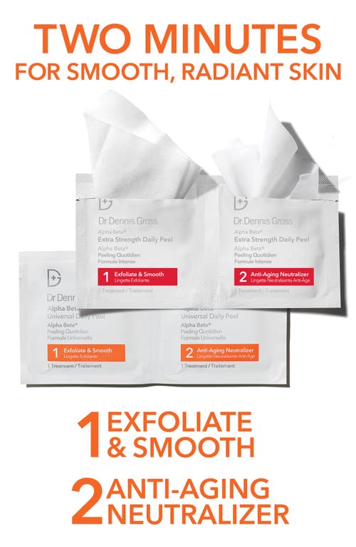 Dr Dennis Gross Skincare Dr. Dennis Gross Skincare The Peel Vault Set $245 Value In Transparent