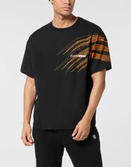 PLEIN SPORT T-Shirt Round Neck Ss Scratch Men