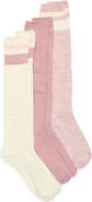 NORDSTROM RACK 3-Pack Rib Slouch Socks