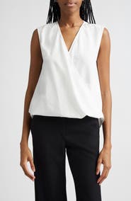 Emporio Armani Faux Wrap Shell