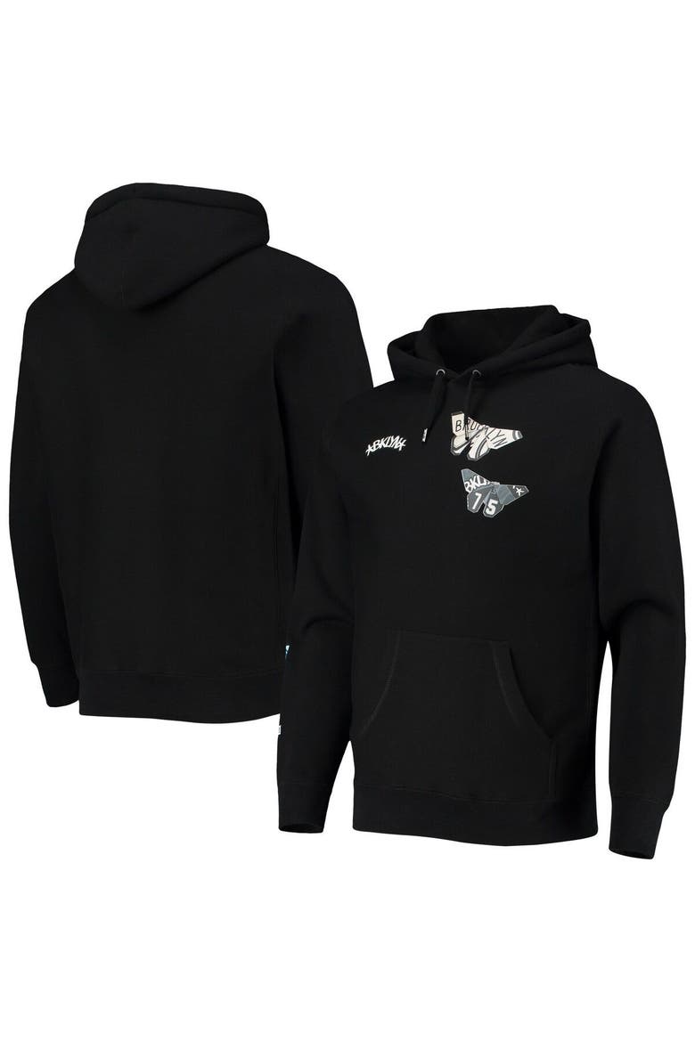 Men's Black Brooklyn Nets NBA x Sue Tsai Pullover Hoodie, Main, color, Black