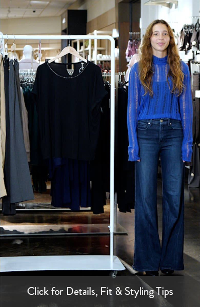 Kauai Caviar Beaded Collar T-Shirt, sales video thumbnail