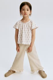 H&M Linen-blend Drawstring Trousers